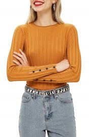 Topshop Ribbed Sweater at Nordstrom